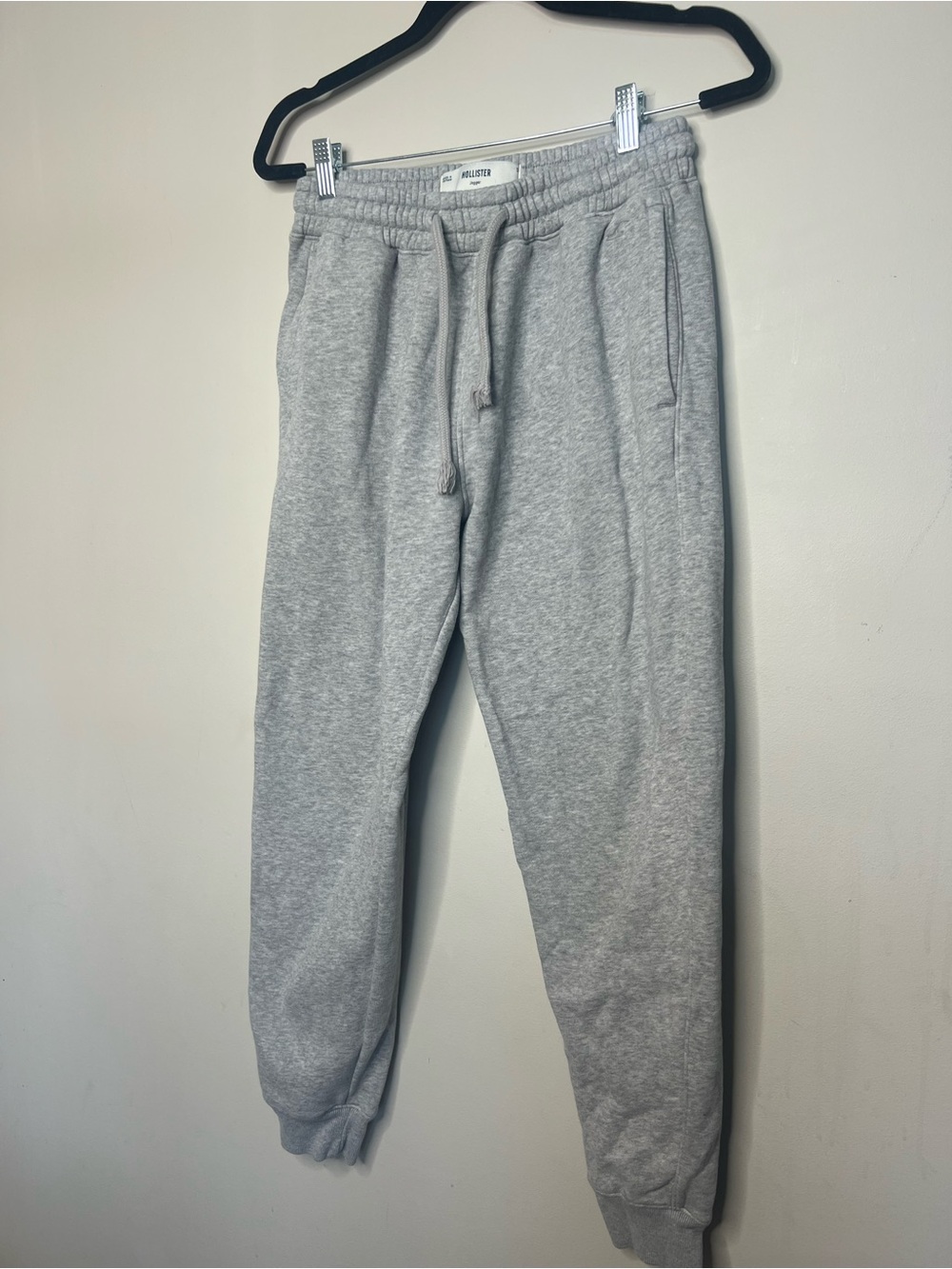 Hollister Heather Gray Jogger Sweatpants